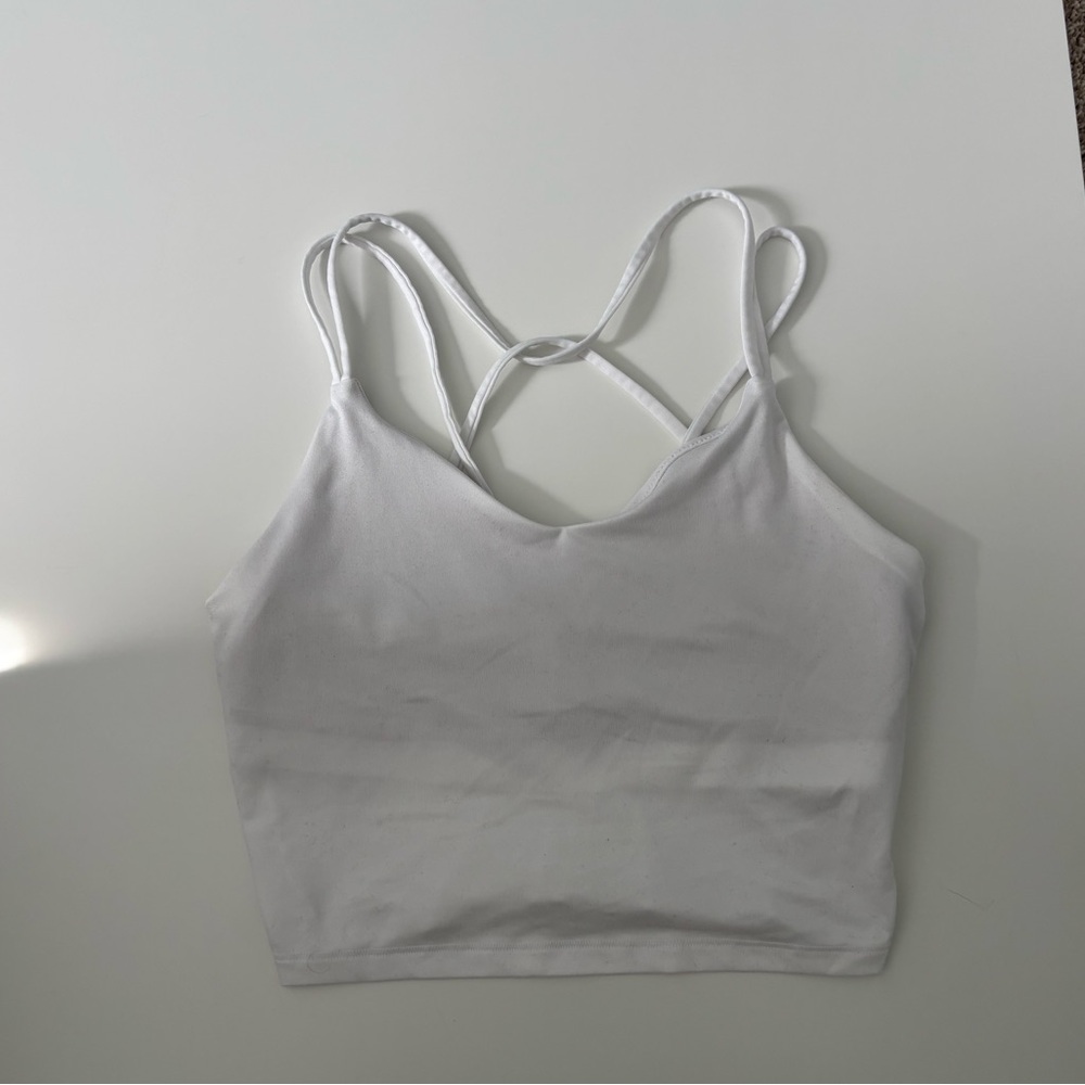 Old Navy White Active Strappy Top